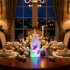 GLASS LED ORNAMENTS