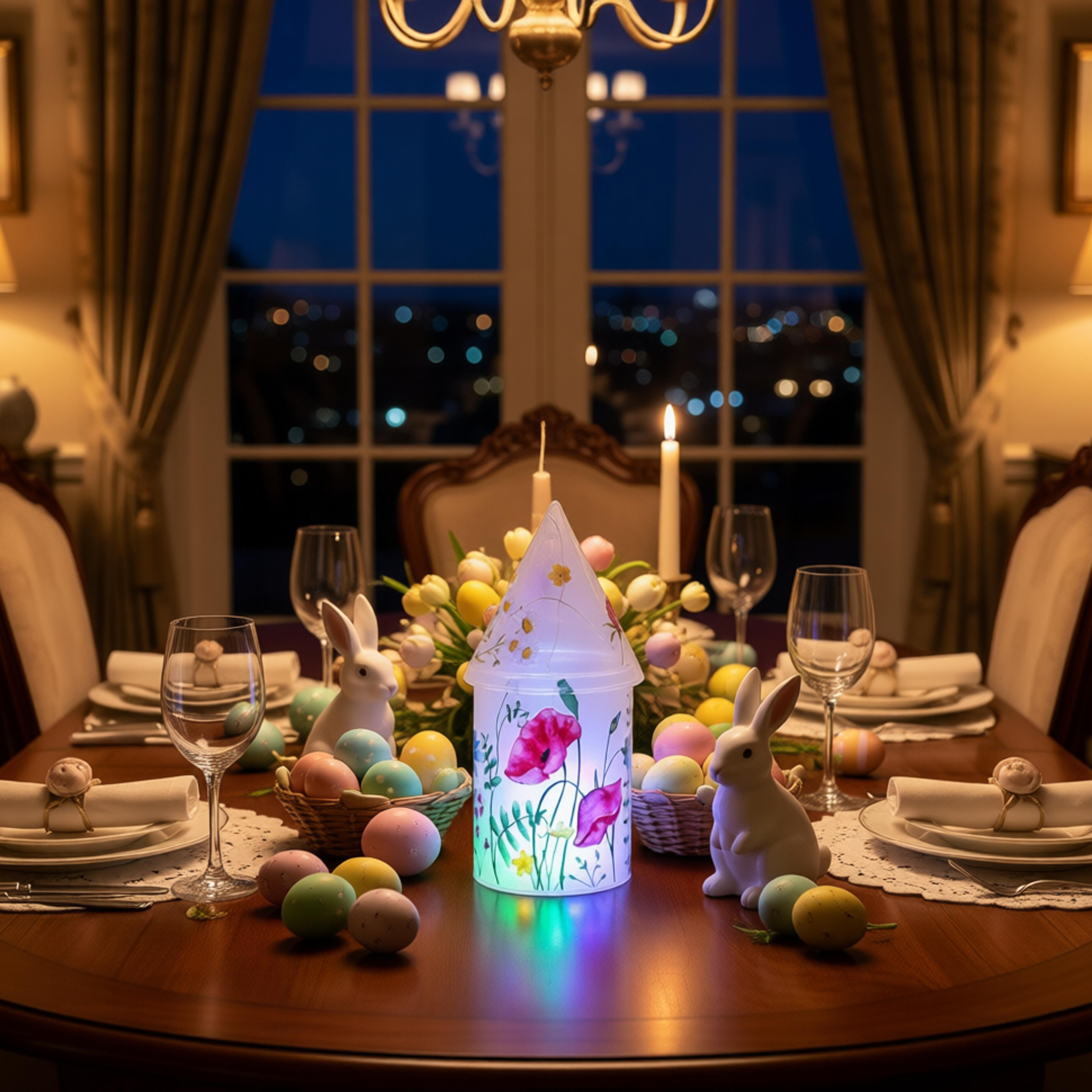 GLASS LED ORNAMENTS