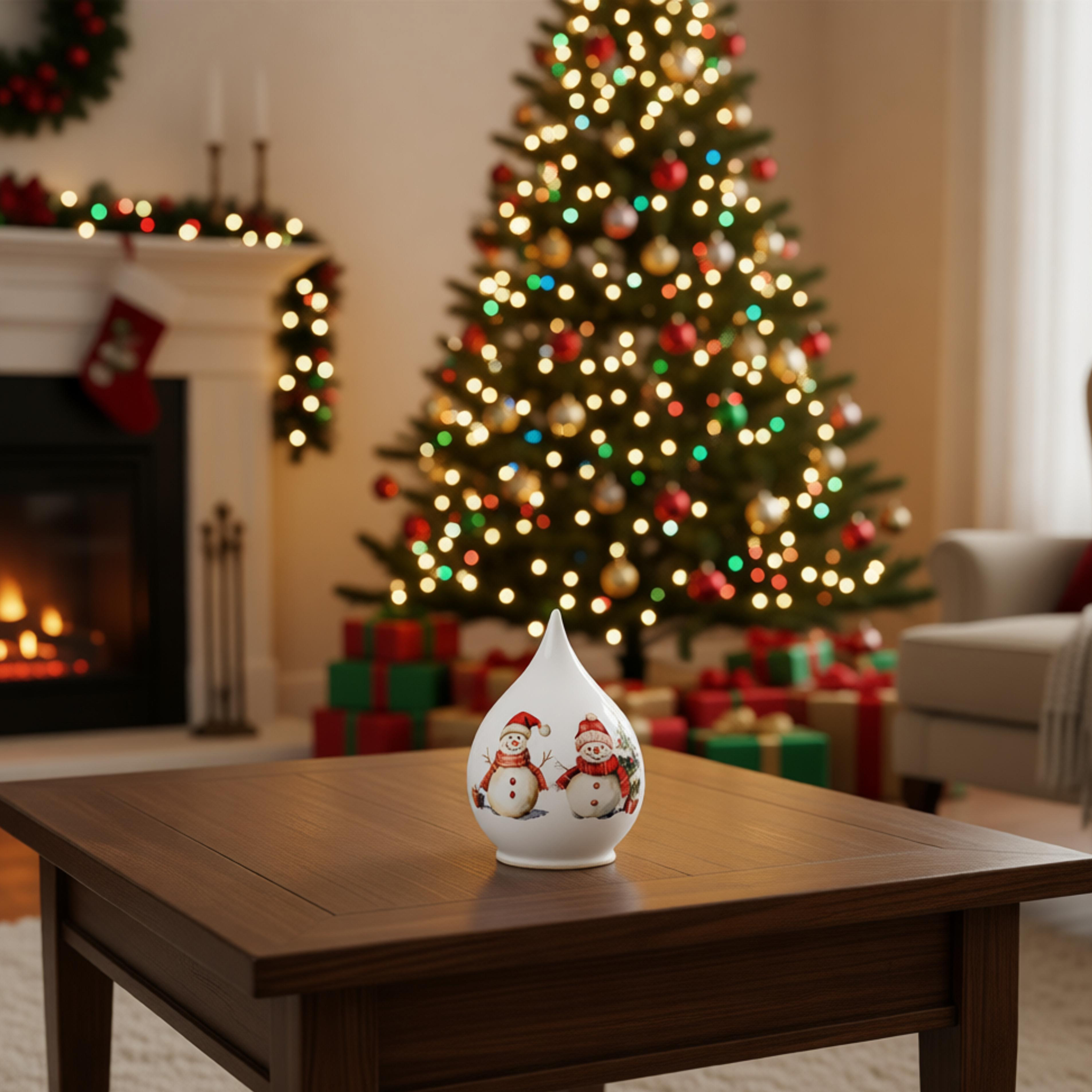 GLASS LED ORNAMENTS