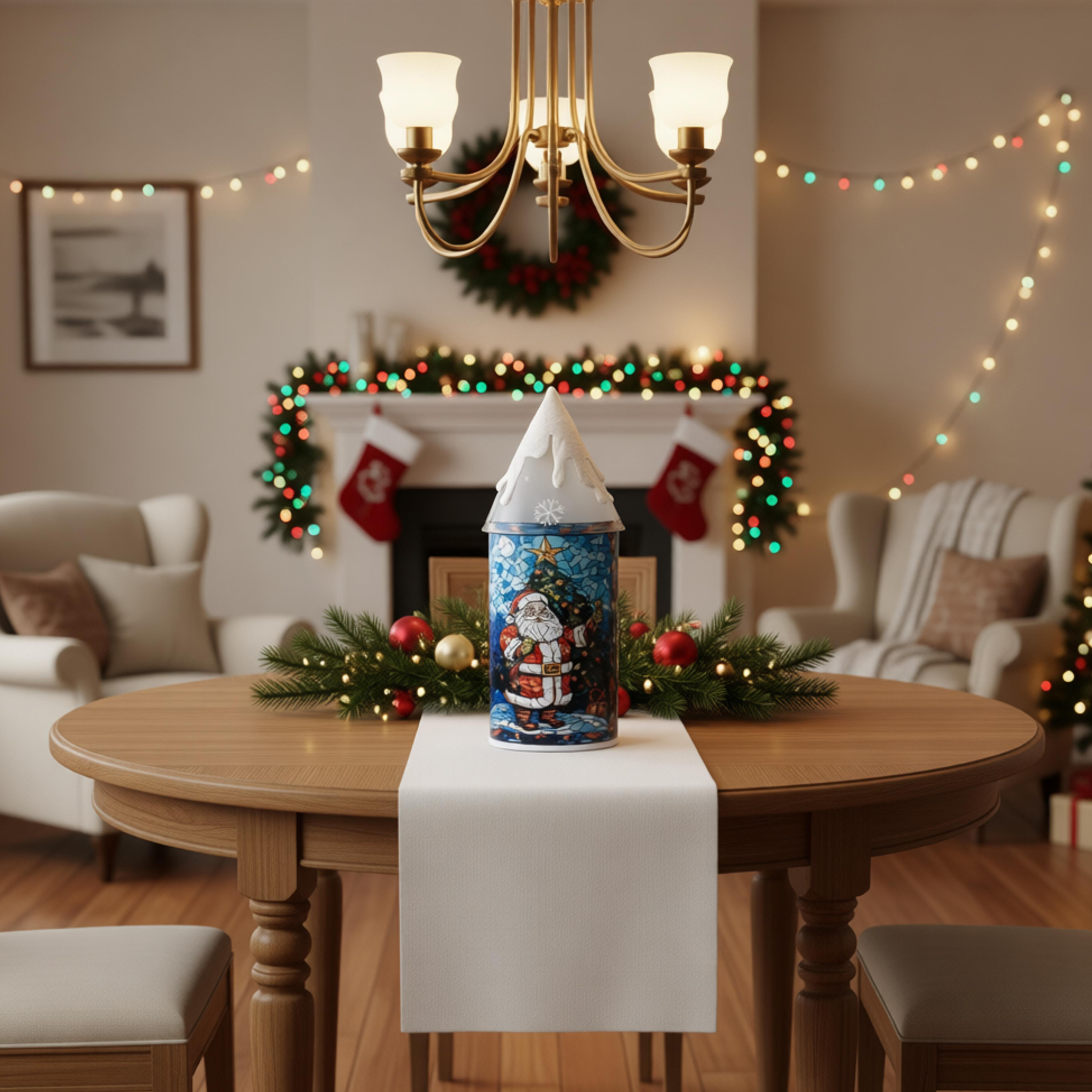 GLASS LED ORNAMENTS