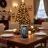 LED GLASS CANDLE HOLDER JESUS 