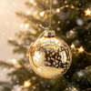 Glass Christmas ball for Party Decoration