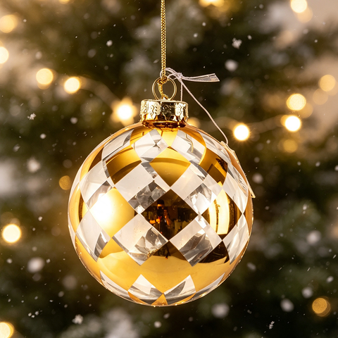 Glass Christmas ball for Party Decoration