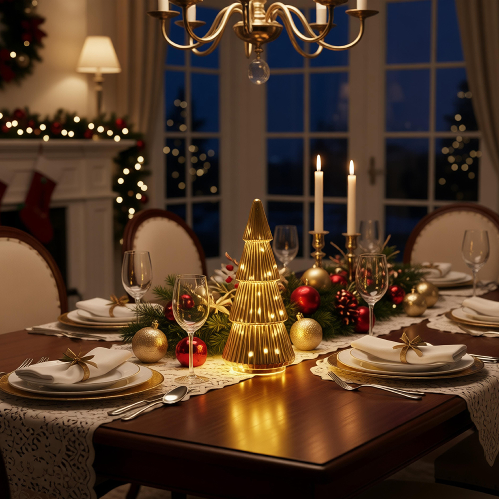 GLASS LED TREE