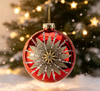 Glass Christmas ball for Party Decoration