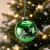 Glass Christmas ball for Party Decoration