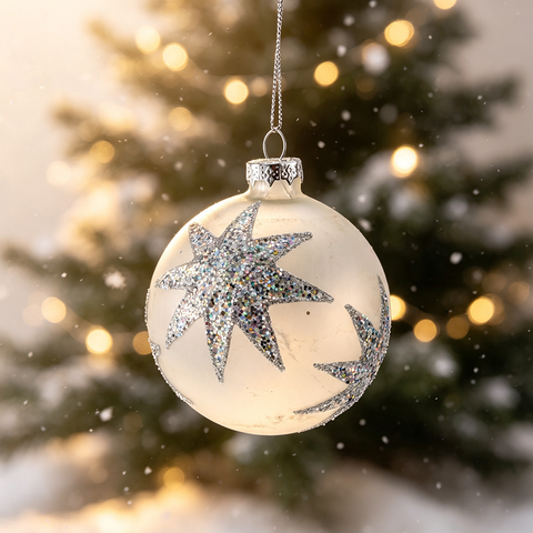 Glass Christmas ball for Party Decoration