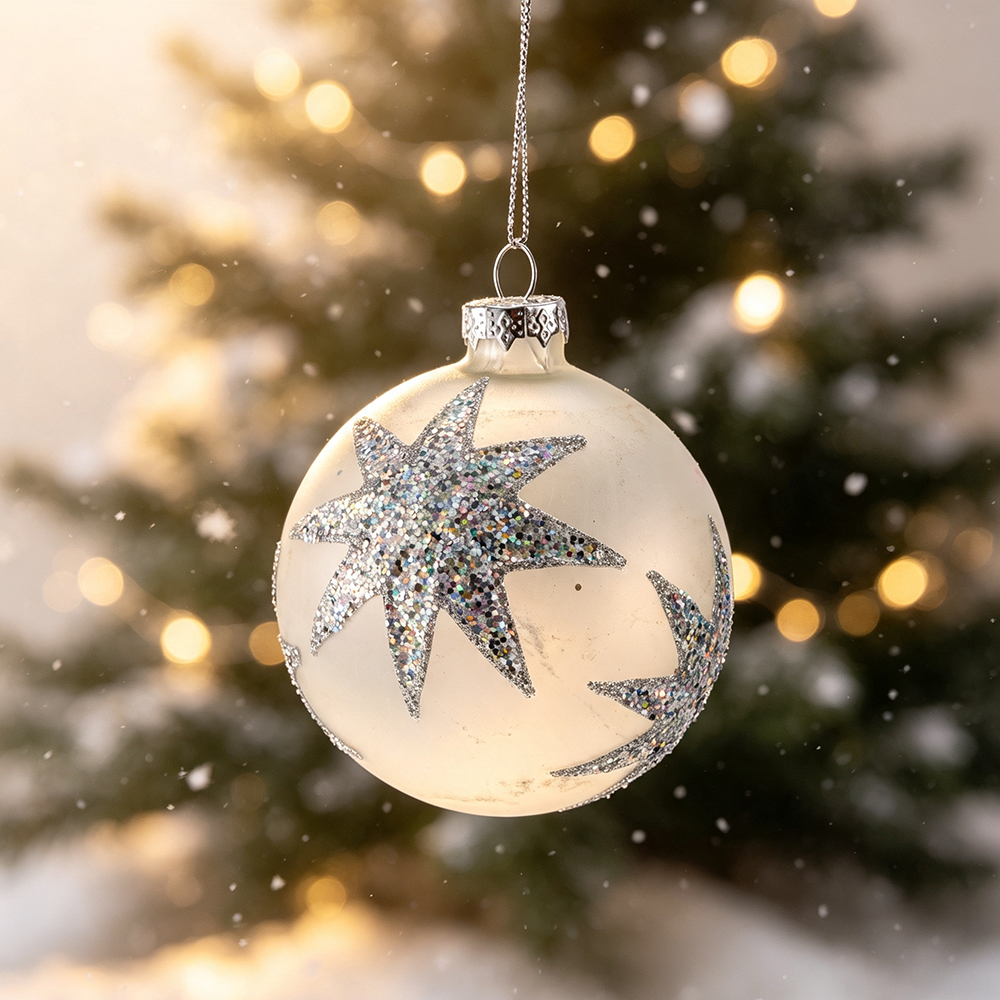 Glass Christmas ball for Party Decoration