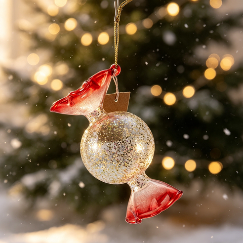 Glass Ornaments for Party Decoration