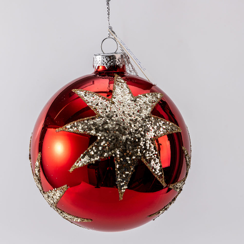 Glass Christmas ball for Party Decoration
