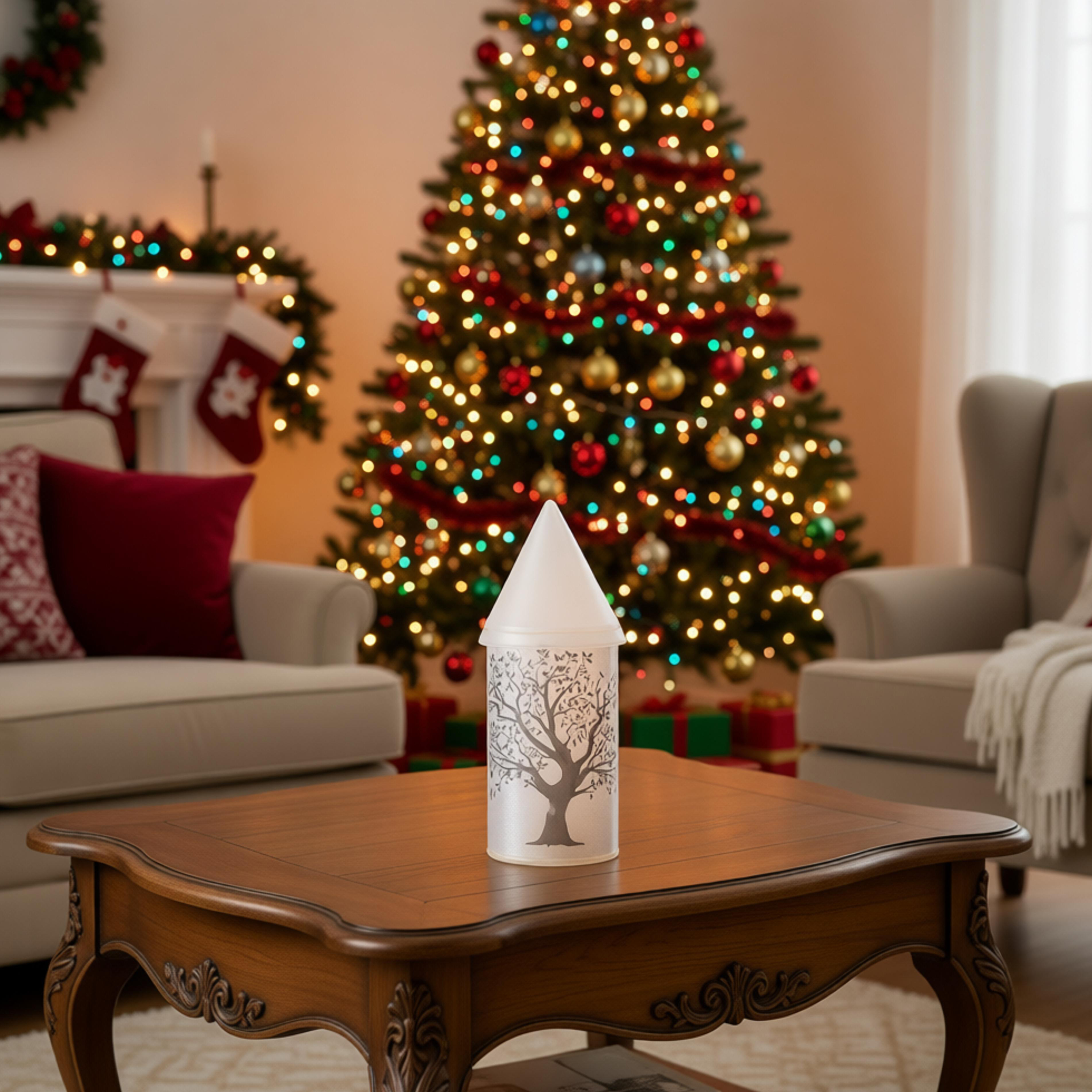 GLASS LED ORNAMENTS