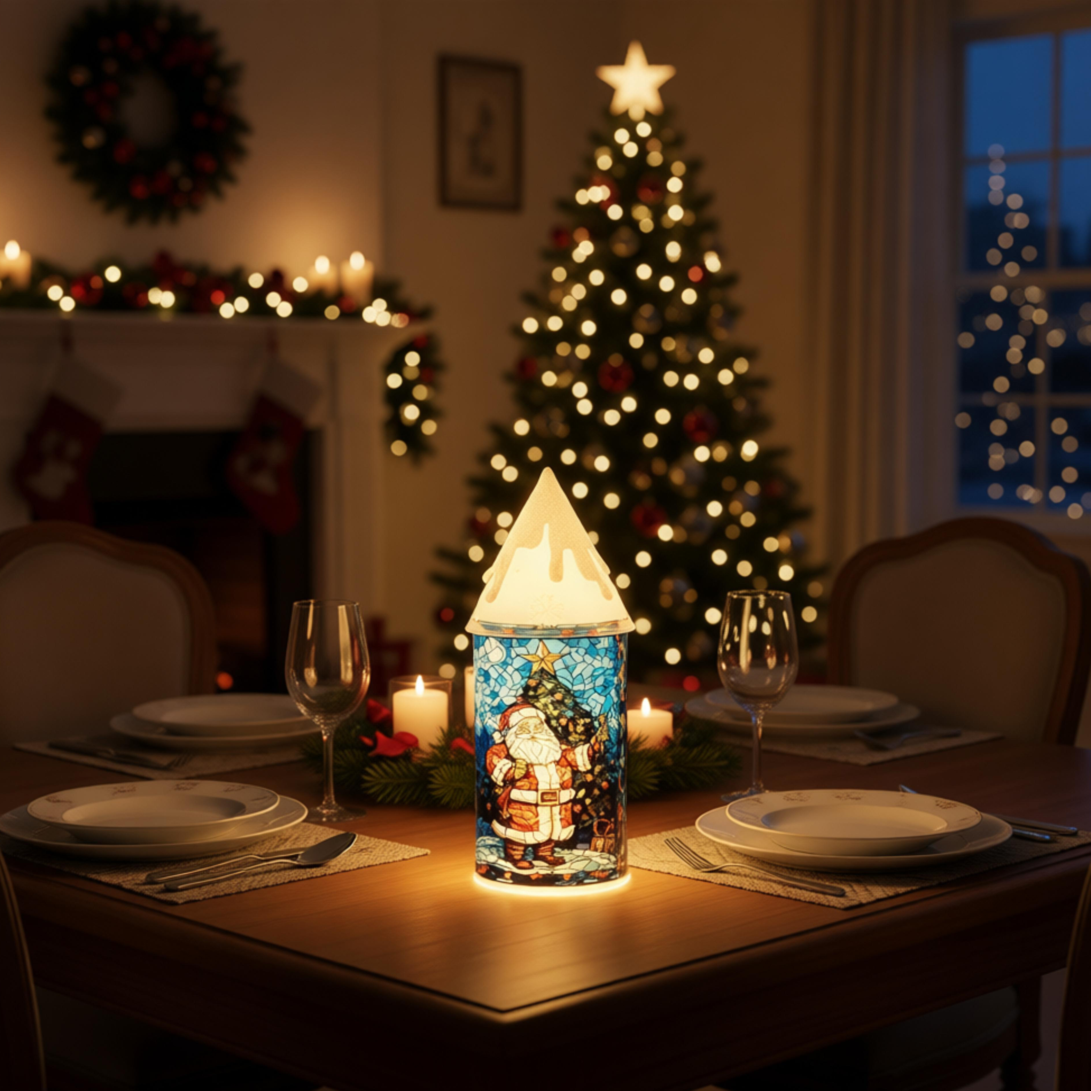 GLASS LED ORNAMENTS