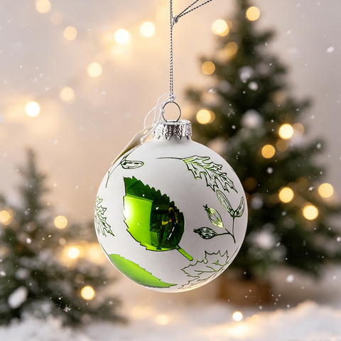 Glass Christmas ball for Party Decoration