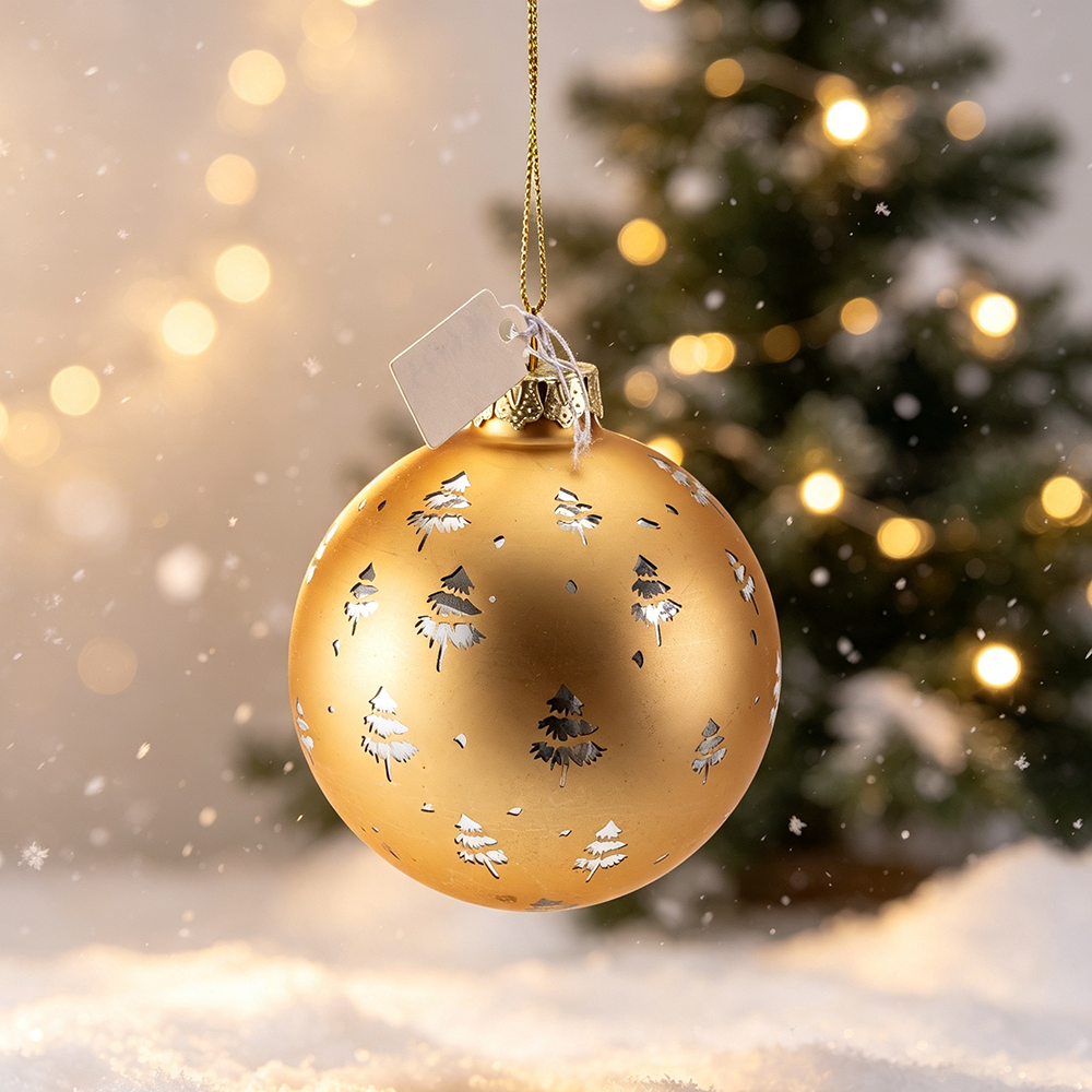 Glass Christmas ball for Party Decoration
