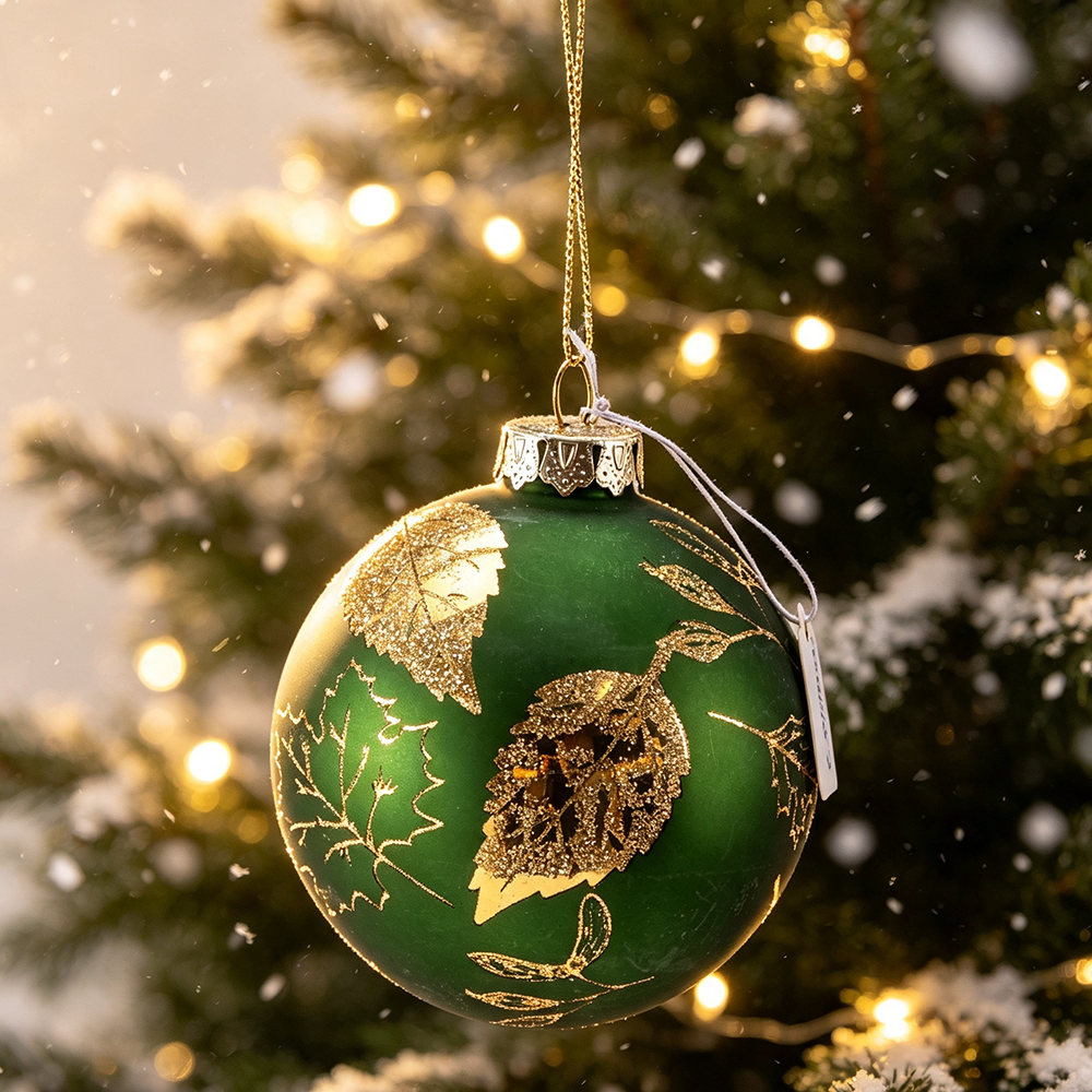 Glass Christmas ball for Party Decoration