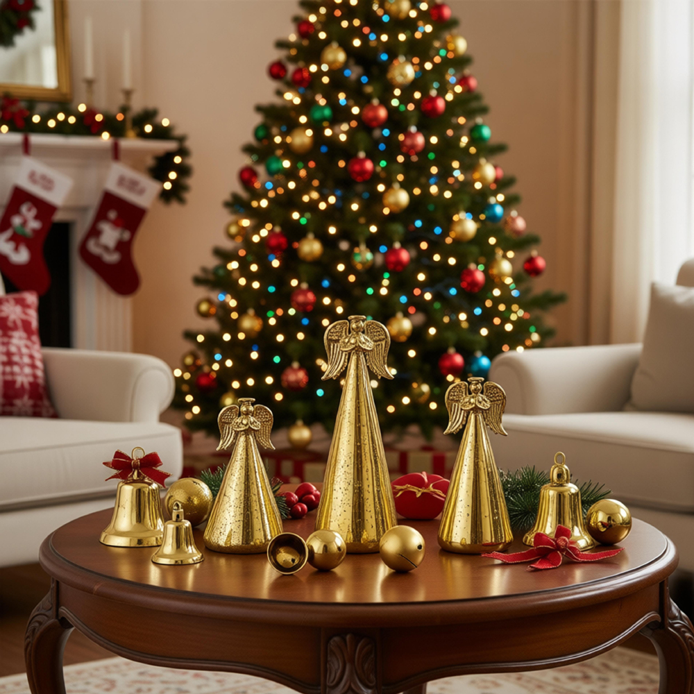 GLASS LED ORNAMENTS