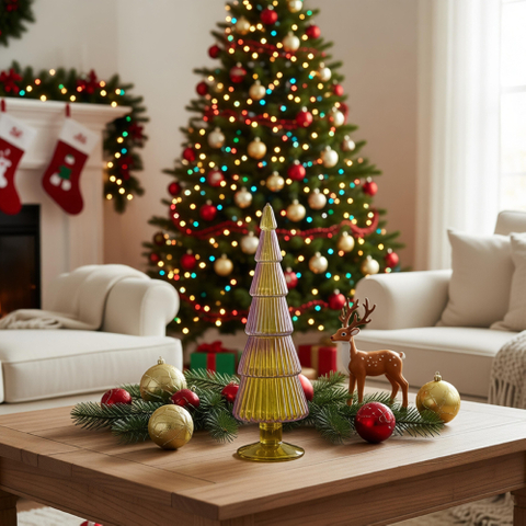 GLASS LED TREE