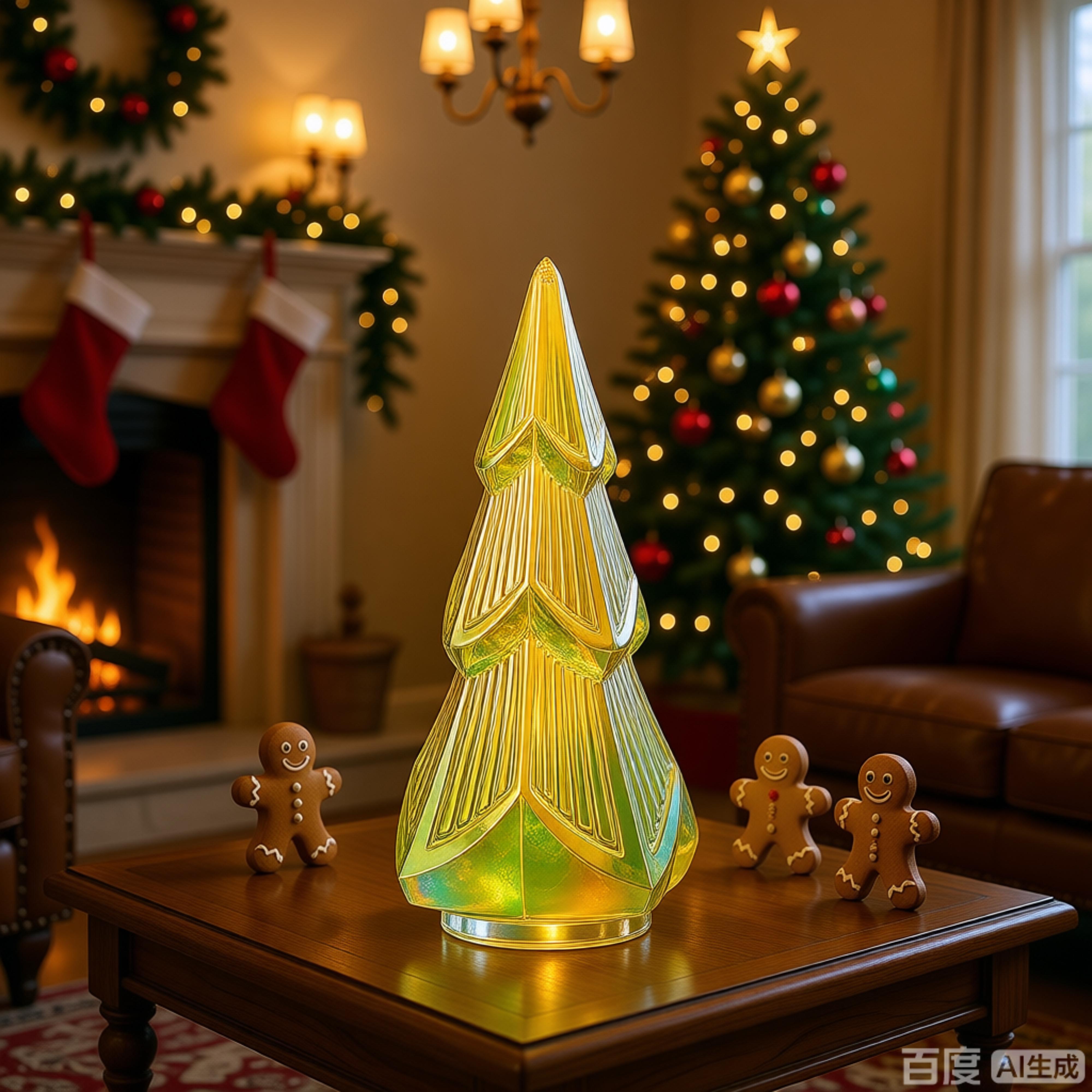 GLASS LED TREE