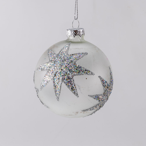 Glass Christmas ball for Party Decoration