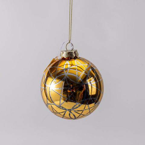 Glass Christmas ball for Party Decoration