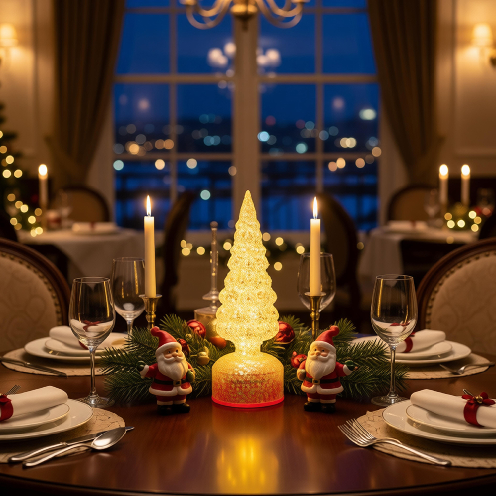 GLASS LED TREE