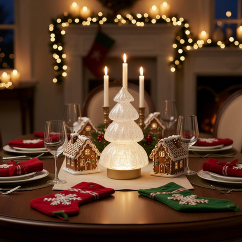 GLASS LED TREE