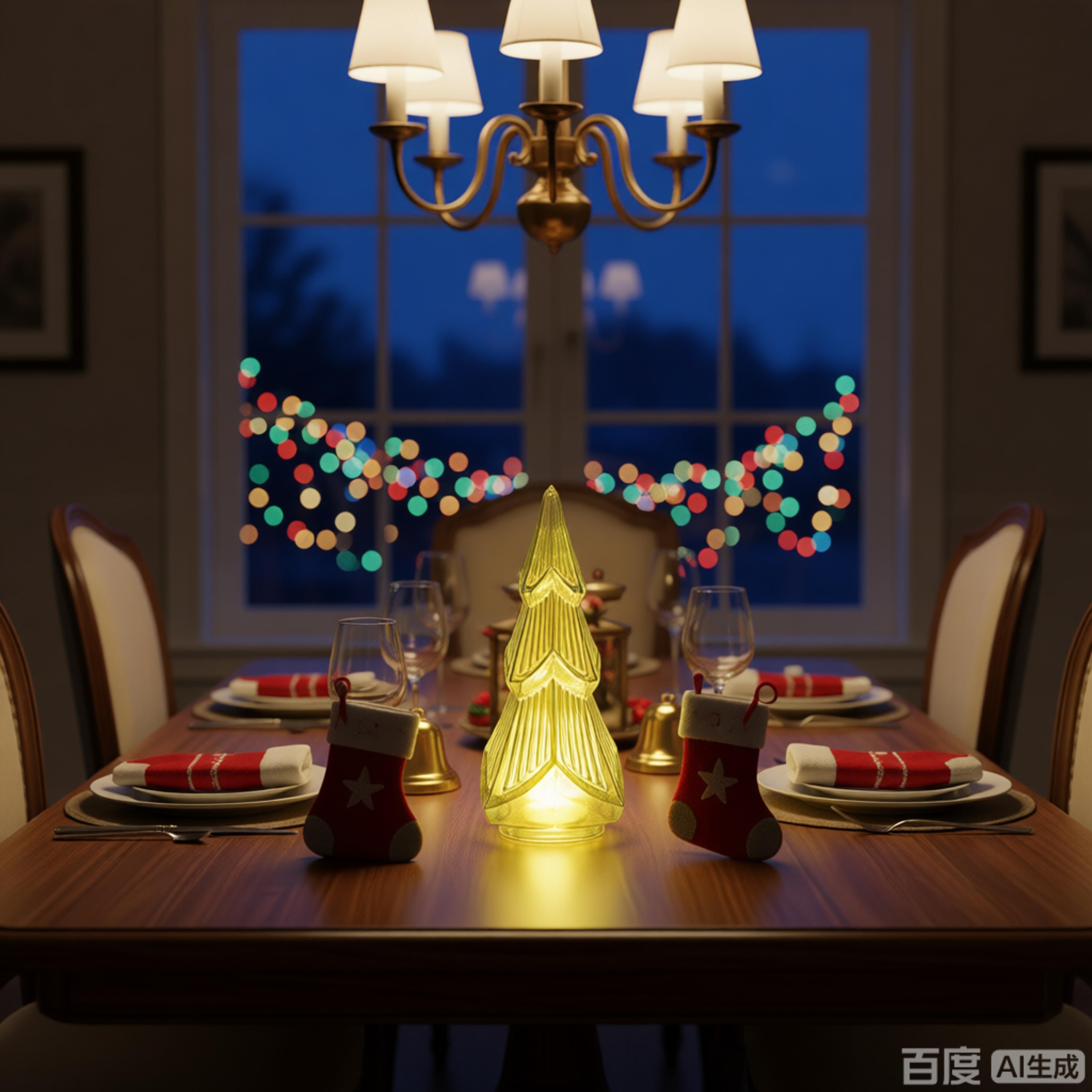 GLASS LED TREE