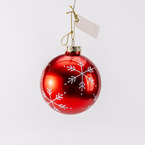 Glass Christmas ball for Party Decoration