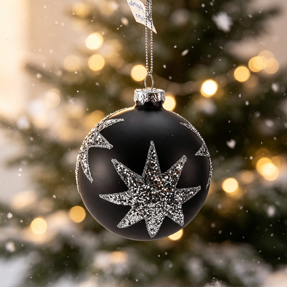 Glass Christmas ball for Party Decoration