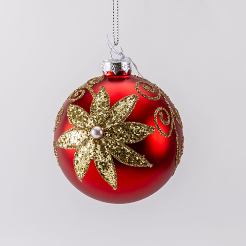 Glass Christmas ball for Party Decoration