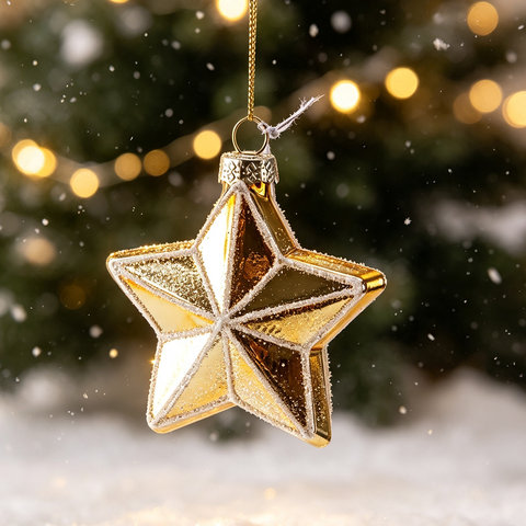 Glass Ornaments for Party Decoration