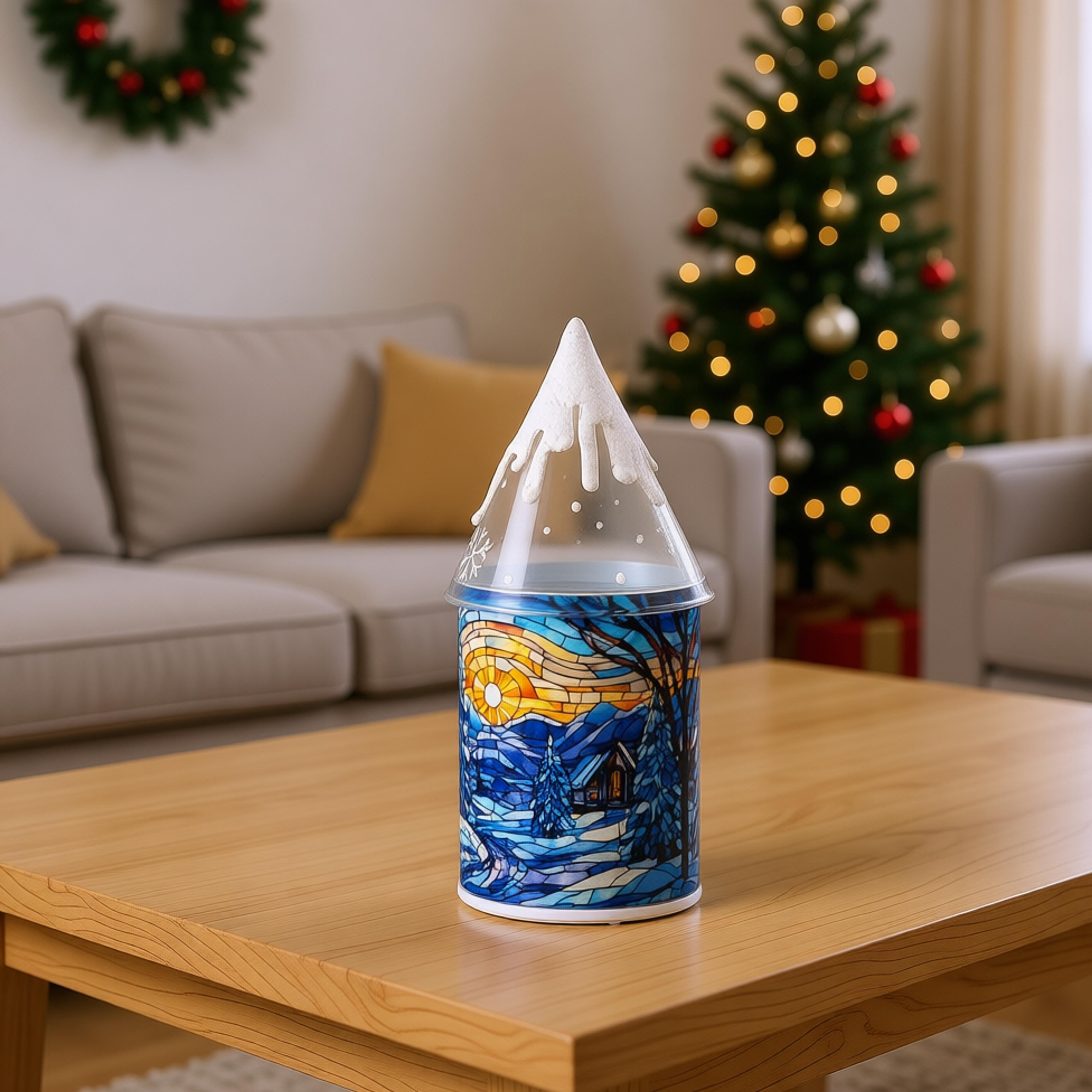 GLASS LED ORNAMENTS