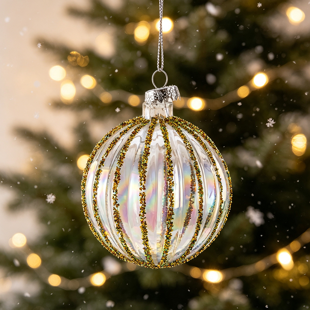 Glass Christmas ball for Party Decoration