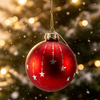 Glass Christmas ball for Party Decoration