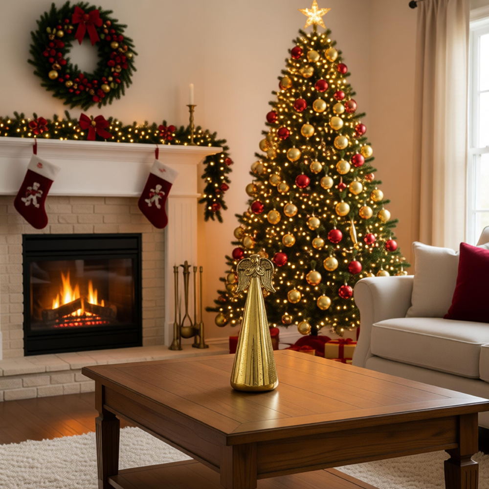 GLASS LED ORNAMENTS