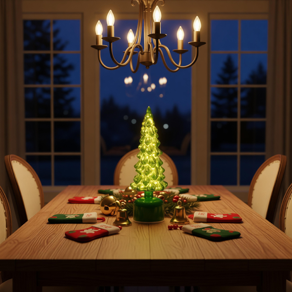 GLASS LED TREE