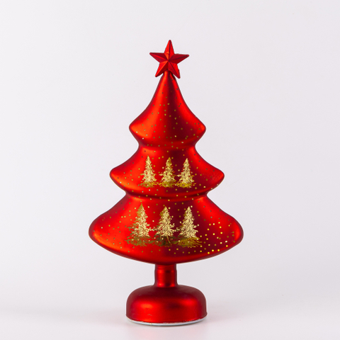 GLASS LED ORNAMENTS