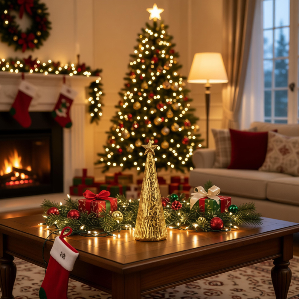 GLASS LED TREE