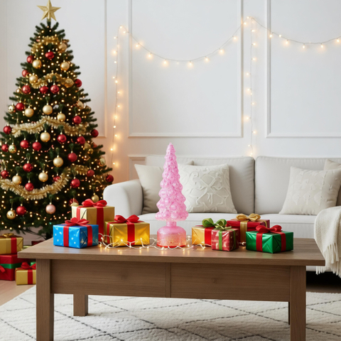 GLASS LED TREE