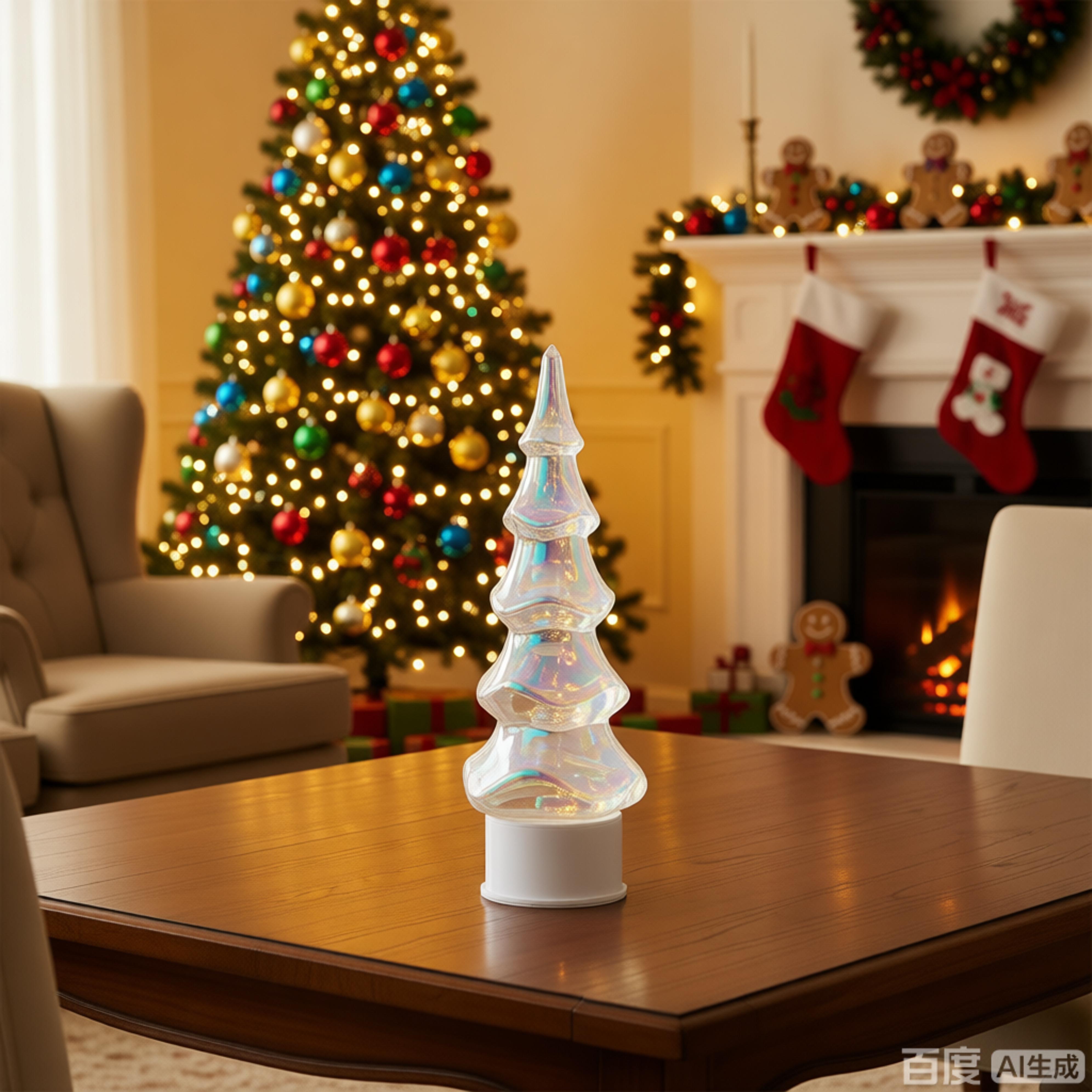 GLASS LED TREE