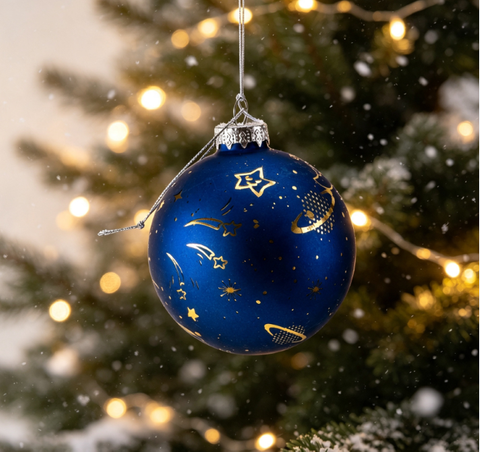 Glass Christmas ball for Party Decoration