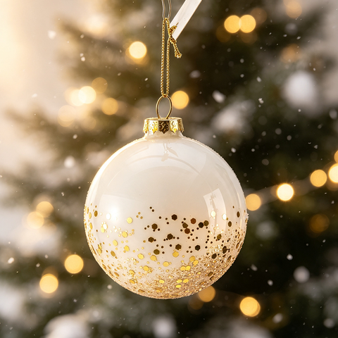Glass Christmas ball for Party Decoration