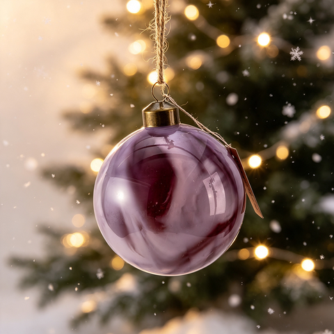 Glass Christmas ball for Party Decoration