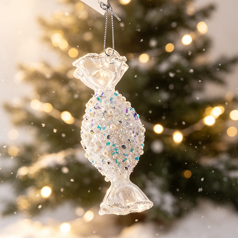Glass Ornaments for Party Decoration