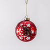 Glass Christmas ball for Party Decoration