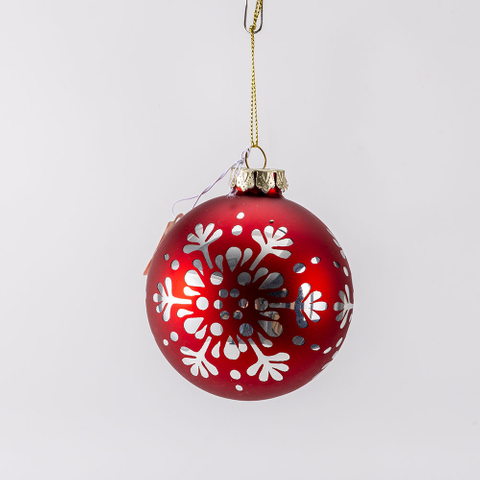 Glass Christmas ball for Party Decoration