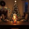 LED GLASS CANDLE HOLDER JESUS 
